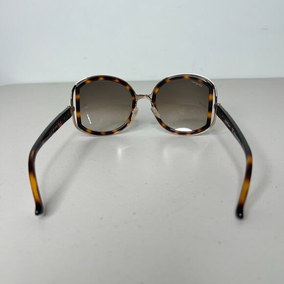 Salvatore Ferragamo Round Tortoiseshell Sungalsses main image 10